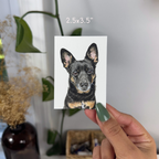 Custom Watercolor Pet Portrait