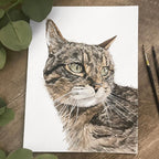Custom Watercolor Pet Portrait